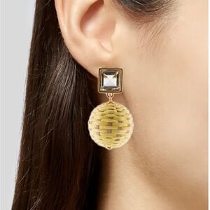 Lizzie Fortunato Paradiso Woven Drop Earrings